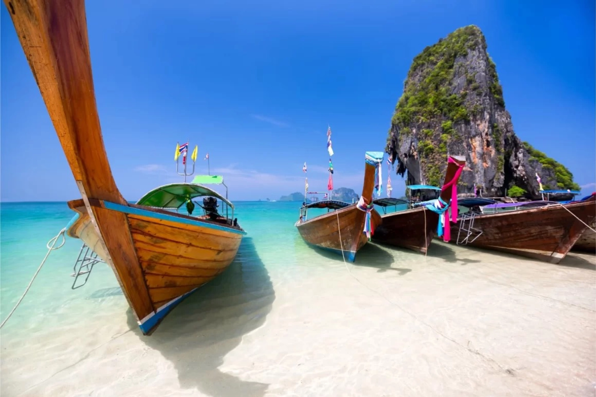 4 Islands Tour – Krabi Island Hopping Adventure (Join Tour) Longtail Boat 